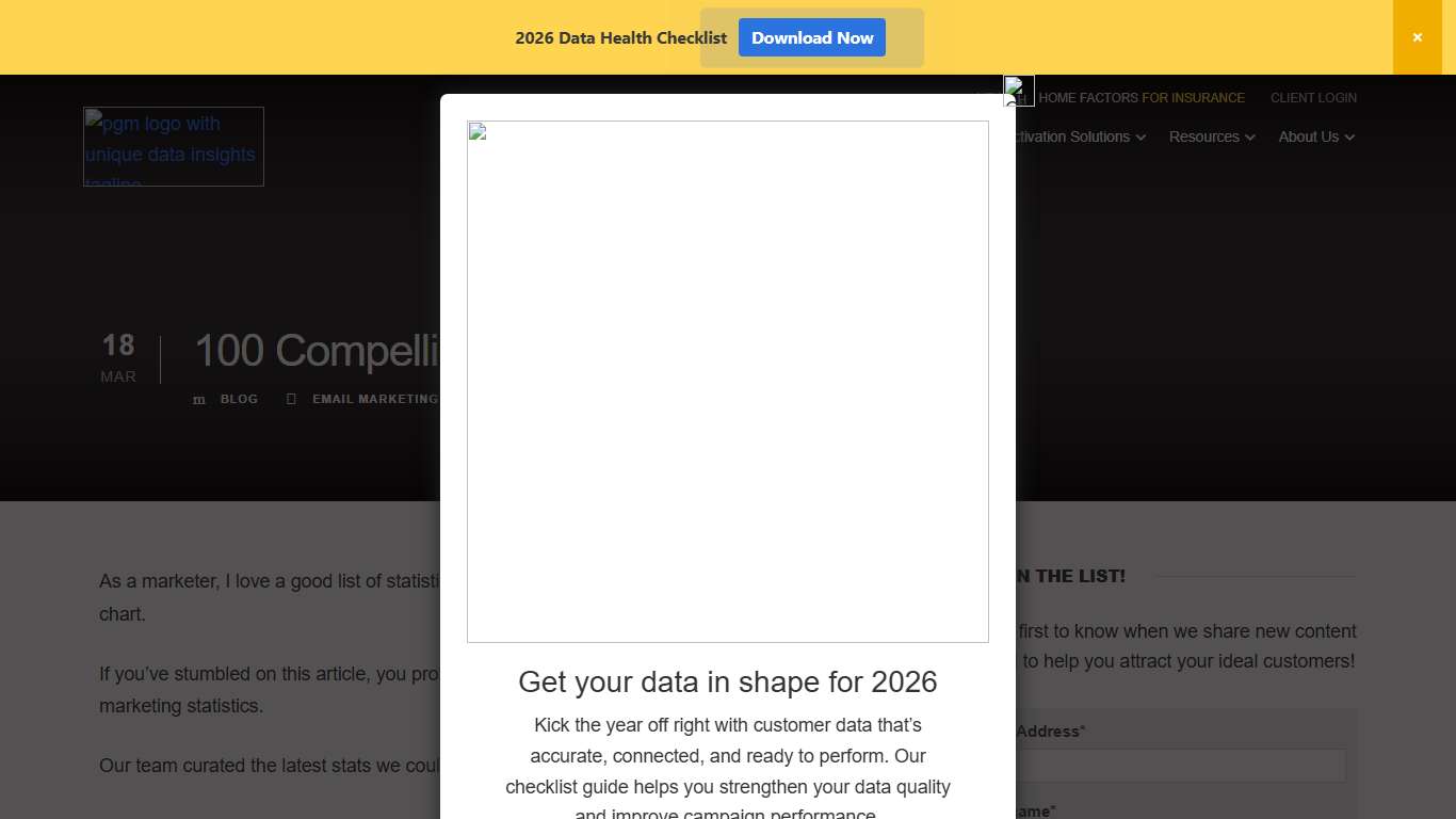 100 Compelling Email Statistics for 2026 PGM Solutions